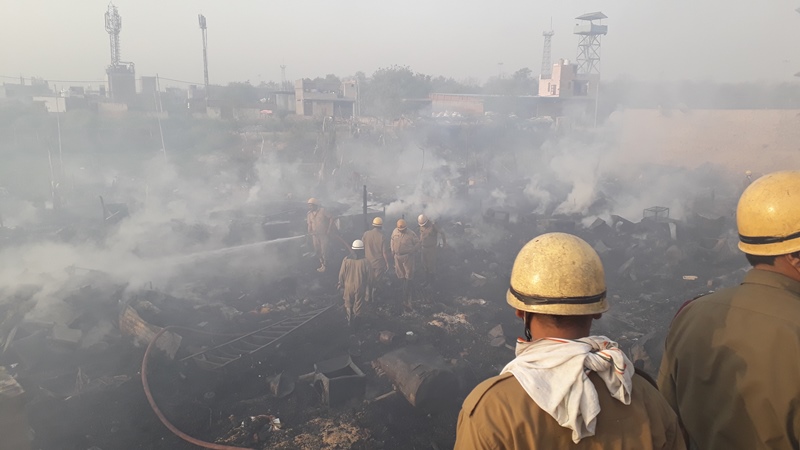 Fire Reduces Rohingya Camp To Ashes, Exposing India's Refugee — Refugees Deeply