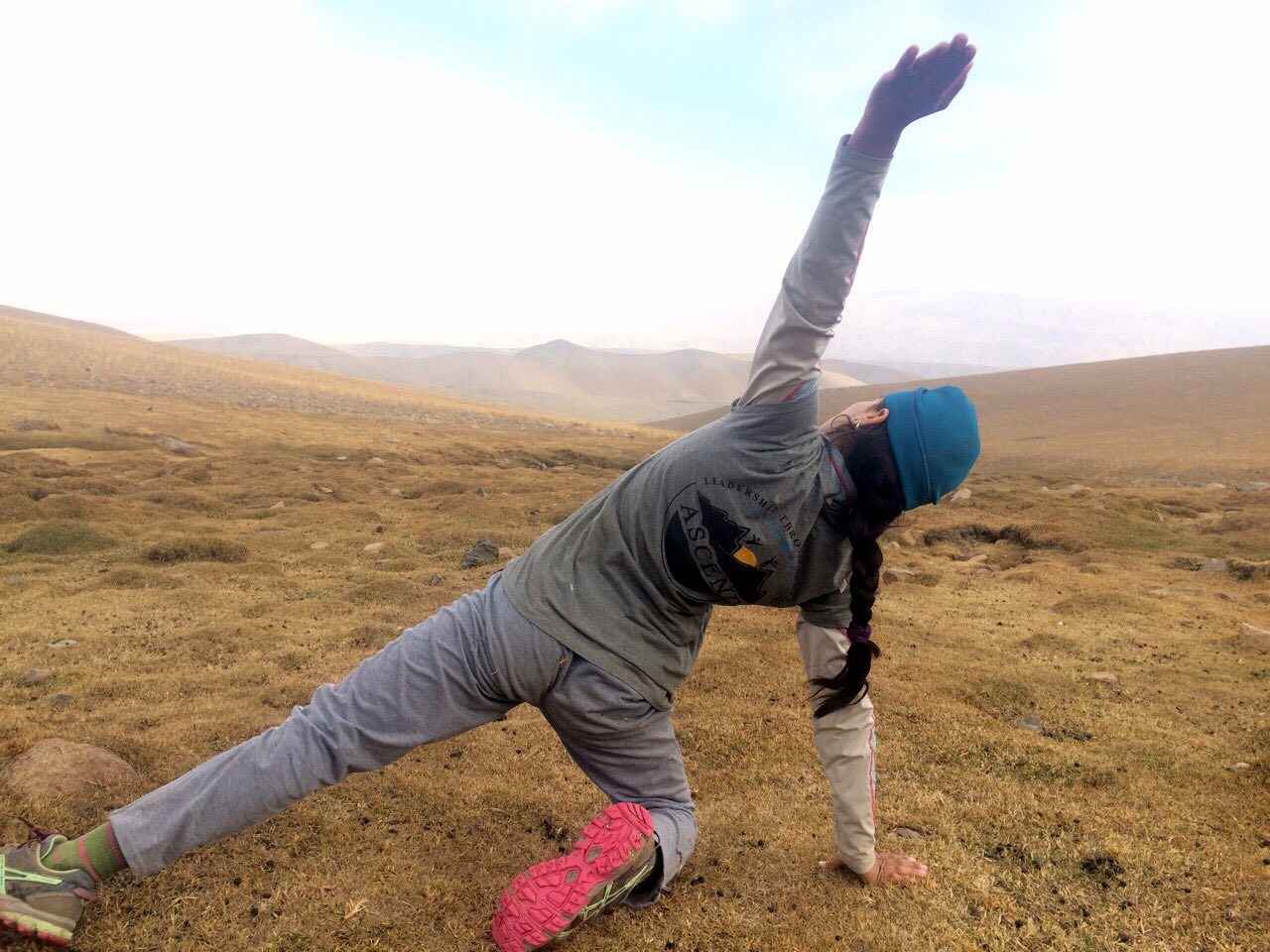 The girls commit to a yearlong program, getting training in everything from athletics and yoga to empathy-building and trauma resilience. (Ascend)